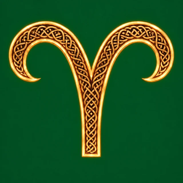 Aries zodiac symbol