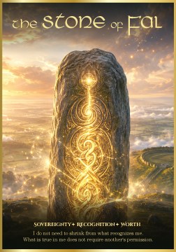Stone of Fal oracle card
